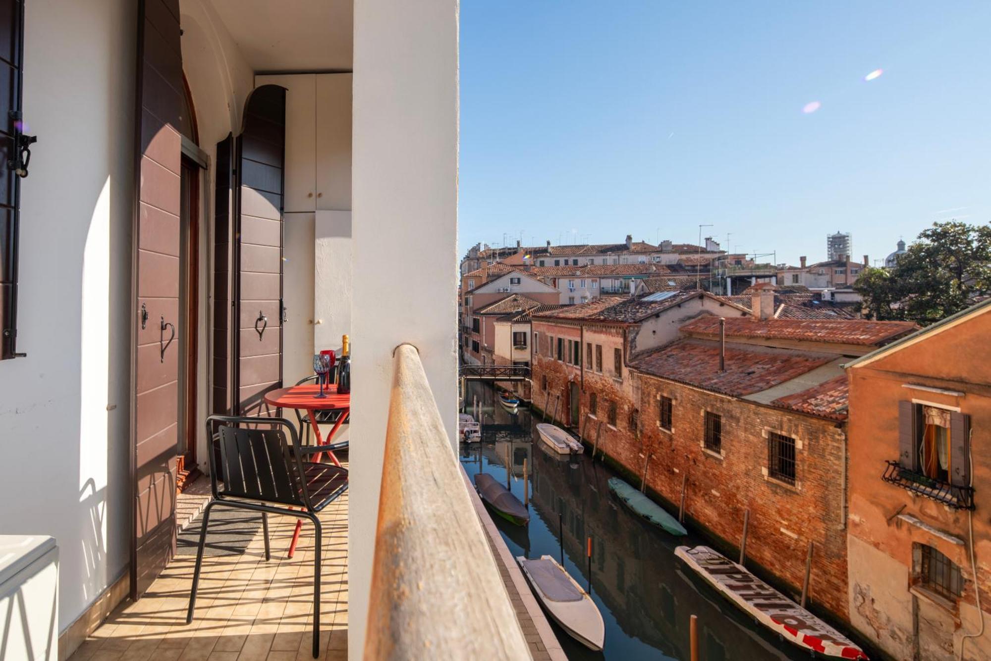 Venezia Vista Canale Eksteriør bilde