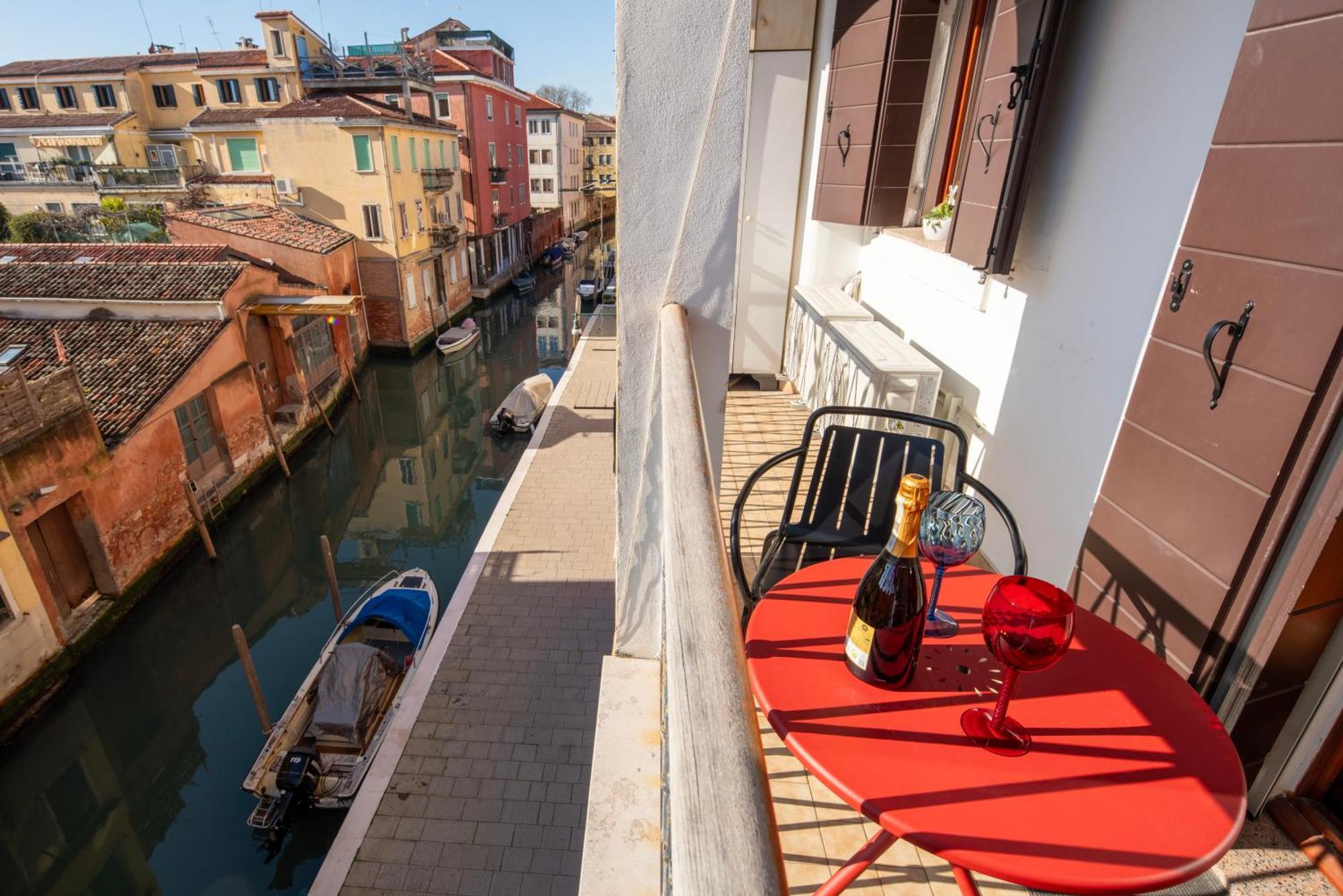 Venezia Vista Canale Eksteriør bilde