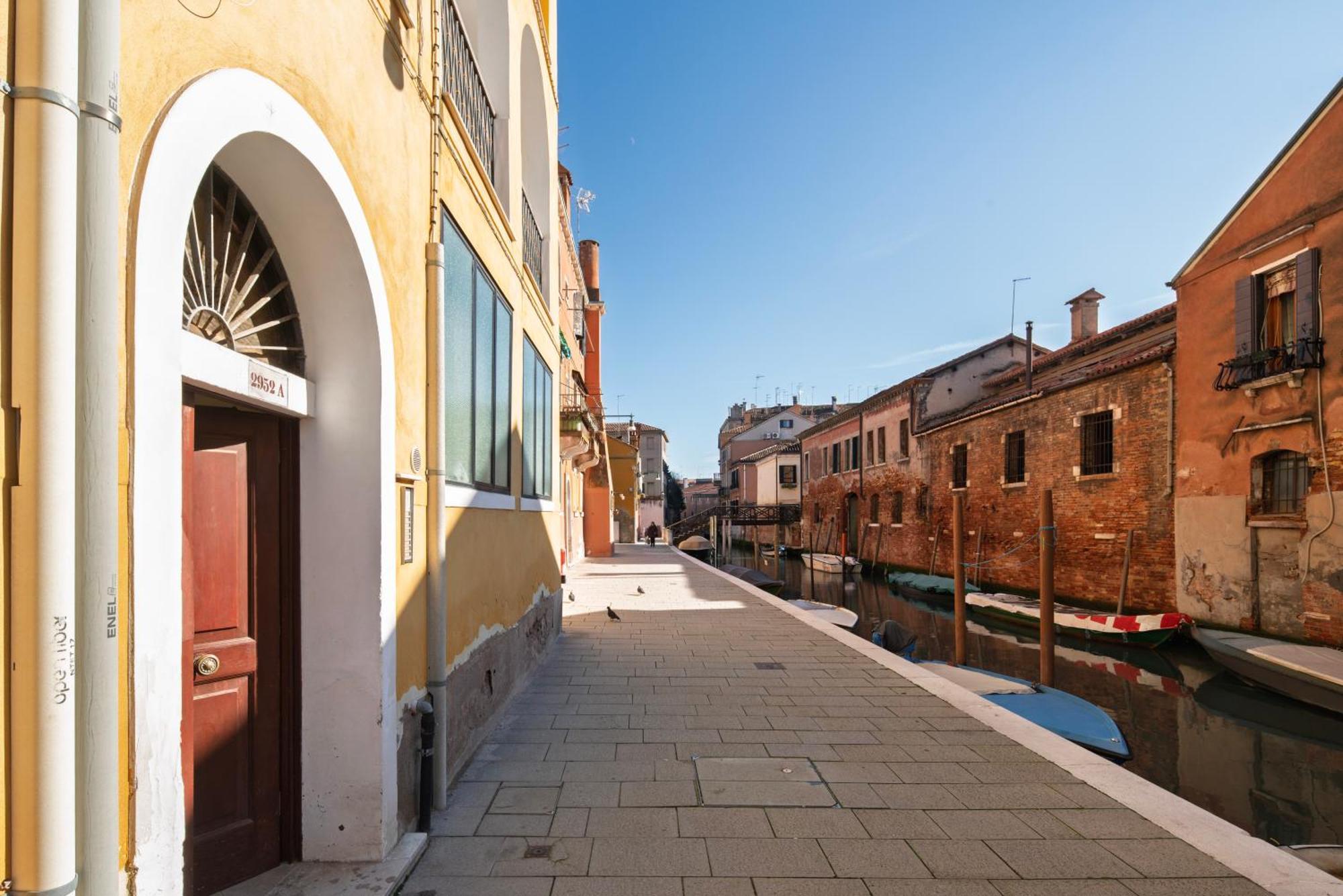 Venezia Vista Canale Eksteriør bilde