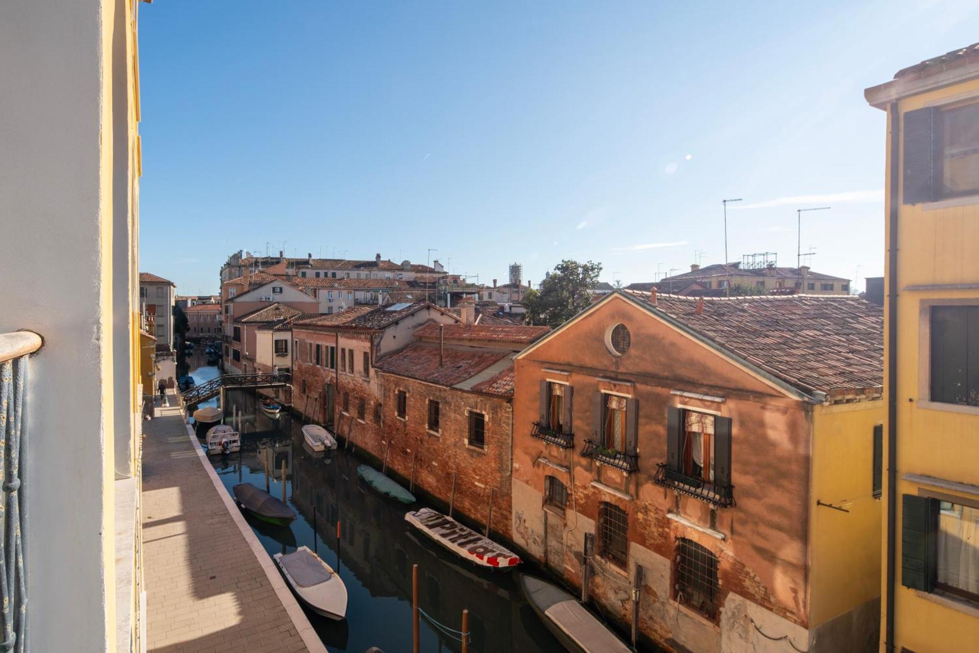 Venezia Vista Canale Eksteriør bilde